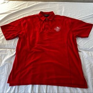 Ashworth Arnold Palmer Invitational Bay hill Golf polo RED XL